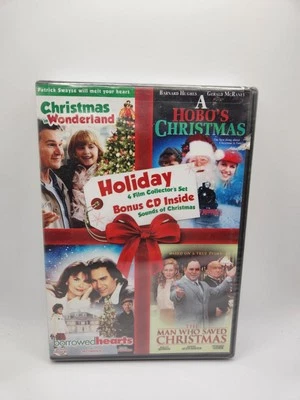 4 Film Holiday Collector's Set (DVD, 2 Disc Set) New Sealed-Christmas Movies C84 - Image 1 of 2
