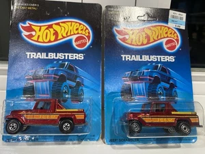 Hot Wheels Jeep Scrambler #5146 -- 2 Wagen Set mit Radvarianten - Bild 1 von 13