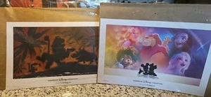 Disney Animation Immersive Experience Poster 2023 König der Löwen & Disney Figuren - Bild 1 von 6