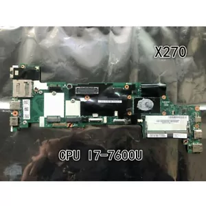 Original Laptop Lenovo ThinkPad X270 Motherboard I7-7600U 01HY508 - Picture 1 of 4