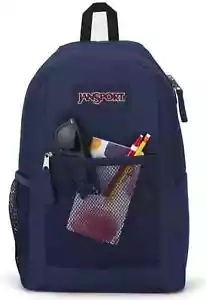 JanSport Backpack Jansport Zone Navy Blue 24L Genuine with Tags! NEW! FAST DELI - Picture 1 of 7