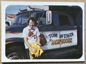 TOM McEWEN 1973 FLEER AHRA RACE USA FUNNY CAR Card #1 VG-EX Condition - Picture 1 of 2