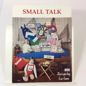 Small Talk Designs by Darlene 1982 Patterns Needlework Crafts - Imagen 1 de 6