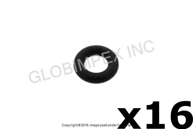 MERCEDES (1990-2022) Fuel Injector Seal UPPER (16) BOSCH OEM + 1 YEAR WARRANTY - Image 1 of 1