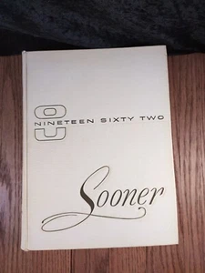 1962 Università dell'Oklahoma Sooner Annuario OU - Foto 1 di 10