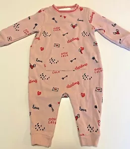 Neu mit Etikett Mädchen Gymboree Baby VALENTINSTAG Einteiler 6 12 Monate rosa OOH LALA Love - Bild 1 von 4