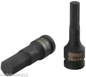 KS Tools 1/2 " Power Bit Socket Inner Hexagon, Long - Picture 1 of 1