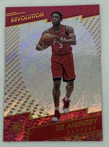 2017-18 Panini Revolution OG Anunoby Rookie Card RC #129 Raptors - Bild 1 von 2