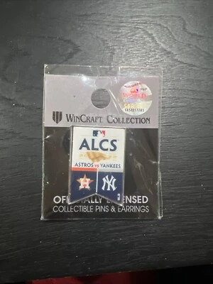 New York Yankees Houston Astros ALCS Lapel Pin 2022 World Series Champions - Image 1 of 2