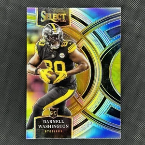 2023 Panini Select #130 DARNELL WASHINGTON RC Silver Prizm Premier STEELERS - Bild 1 von 2