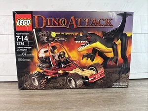 New LEGO Dino Attack Urban Avenger vs. Raptor #7474 Super Quick Shipping - Picture 1 of 4