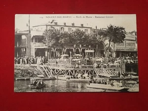 CPA 94 NOGENT sur MARNE - Bords de Marne - Restaurant Convert - Foto 1 di 2