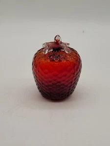 BRILLOS de vidrio vintage de fresa Kanawha - Imagen 1 de 6
