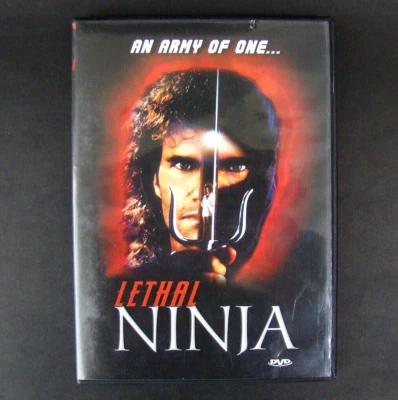 Lethal Ninja DVD 2004 Martial Arts Action Film Rare HTF OOP 1991 90s - Image 1 of 2