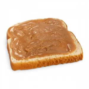 Display Fake Food Prop Bread With Peanut Butter - Picture 1 of 1