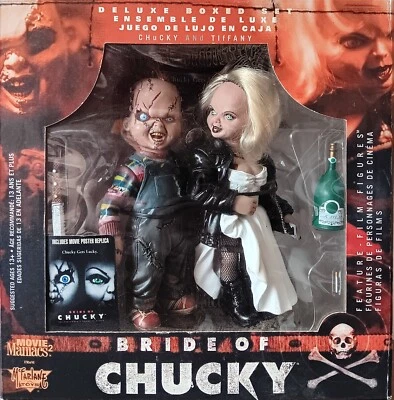 BRIDE OF CHUCKY MCFARLANE TOYS DELUXE BOXED SET MOVIE MANIACS 2 - Photo 1/4