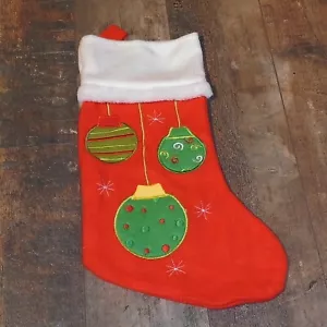 Weihnachtssocke Weihnachtsstrumpf Weihnachten Nikolaus Stiefel Strumpf Deko - Bild 1 von 1