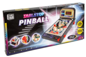 LED Tabletop Pinball With Electronic Scoreboard, LED Lights and Sound Effects - Picture 1 of 1
