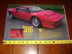 1984 FERRARI GTO ORIGINAL ARTICLE - Imagen 1 de 4
