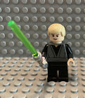 LEGO Minifigure Luke Skywalker Dark Bluish Gray Jedi Robe sw0395 Star Wars