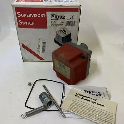 System Sensor PIBV2 Butterfly Valve Post Indicator Supervisor Switch - Image 1 of 4