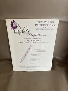 Step By Step Instructions & Pattern Product Guide Pretty Punch Embroidery (H9) - Picture 1 of 4