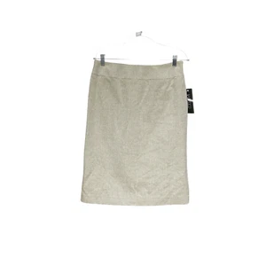 Falda Kasper verde línea A - Imagen 1 de 4