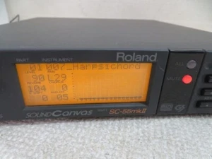 Roland SC-55 mkII Sound Canvas GS MIDI Main Good Condition Tested - Picture 1 of 5