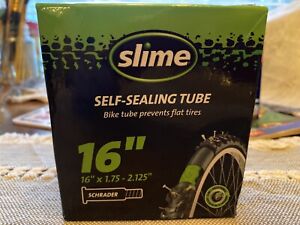 SELF-SEALING BICYCLE TIRE INNER TUBES SCHRADER 16" X 1.75-2.125"  NEW 