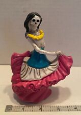 Skeleton Dancing Senorita Day of the Dead Dia de Los Muertos Figurine Catrina