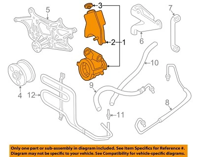 Bomba de dirección asistida usada se adapta a: Chevrolet S10/s15/sonoma 1999 4-134 2,2 grado A Foto 1 de 3