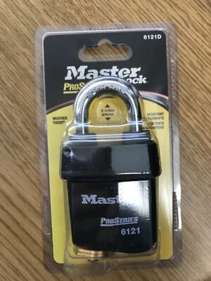 Master Pro Series 6121 Rekeyable Padlock - Keyed Different  - Image 1 of 2