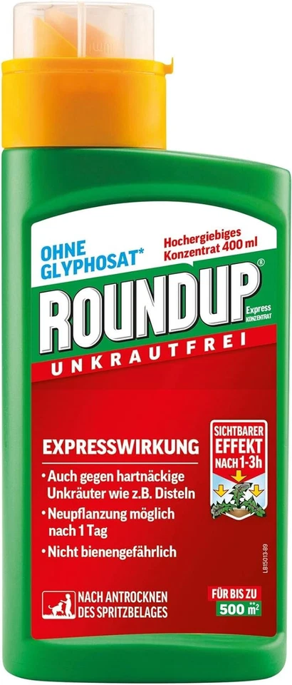 Roundup Express Unkrautbekämpfungsmittel Konzentrat - 400 ml
