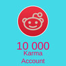 High Karma Reddit Account - 10 000 Karma Account