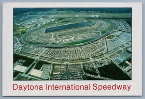 Cartolina Daytona International Speedway FLORIDA FL anni 80 DX - Foto 1 di 2