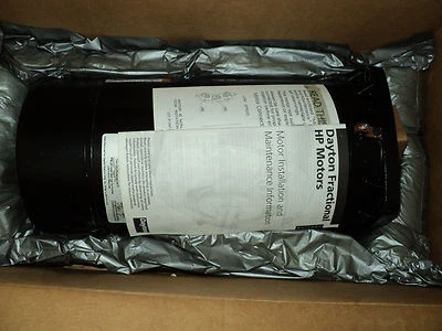 DAYTON  1D184  MOTOR , 1, 1/2  HP , 3450 RPM , 56YZ FRAME , 230V, SWIMMING POOL - Image 1 of 2