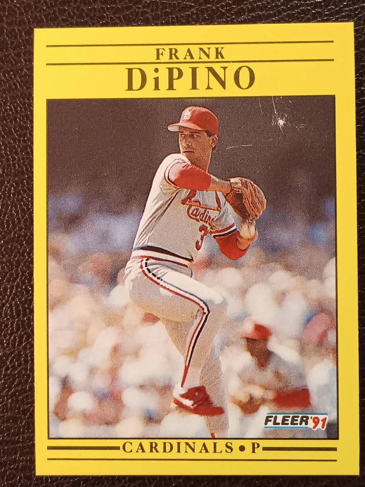FRANK DIPINO ST. LOUIS CARDINALS 1991 FLEER BASEBALL CARD #632 - Image 1 of 1