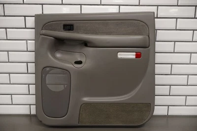 GMC Sierra 2500 2001-2002 doble cabina pasajero derecho panel de moldura de puerta trasera Foto 1 de 4