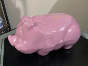 Vintage Bybee Cornelison Pottery Large Piggy Bank - Picture 1 of 4