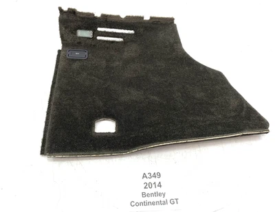 ✅ 12-17 OEM Bentley Continental GT Cubierta de embellecedor de maletero trasero izquierdo del lado del conductor Foto 1 de 4