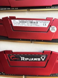 Ddr4 16GB 2666 Desktop High Performance Ripjaws By G.Skill. Gamer Memory - Picture 1 of 3
