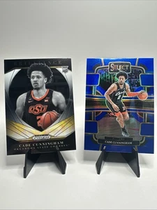 Lot (2) Cade Cunningham - 2021 Draft Picks "Brilliance" & 23-24 Select (blau) - Bild 1 von 5