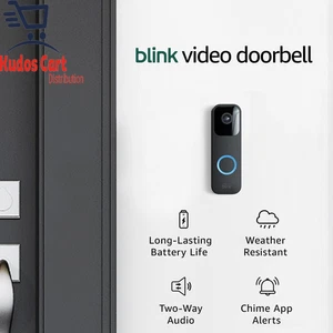 Blink Video Doorbell Two-Way Audio HD Video Long Battery Life Motion Detect Home - Picture 1 of 10