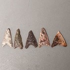 Medium Original 1” Early Predynastic Egyptian Triangular Arrow Head COA And Prov