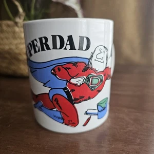 Vintage Kilncraft Becher "Superdad" Maler Dekorateur Handwerker - Bild 1 von 8