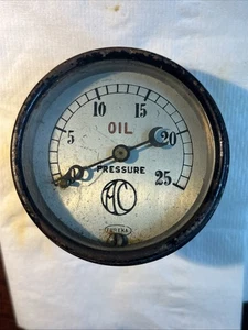 Original Vintage 1930’s AC Eureka Oil Pressure Gauge - Picture 1 of 5