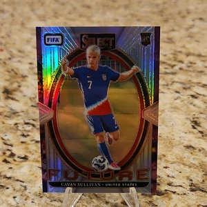 Cavan Sullivan (RC) Silver Prizm Futures #12 USA 2024-25 Select FIFA - Picture 1 of 3