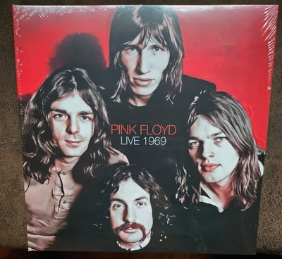 Factory new in the cellophane: Pink Floyd, Ltd, Live 1969, 2xLP, red vinyl - Imagem 1 de 2