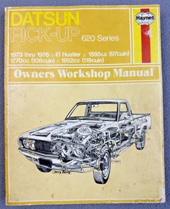 Pick-up Haynes Datsun serie 620 1973 a 1976 lil Hustler 1595cc 1770cc 1952cc - Imagen 1 de 12