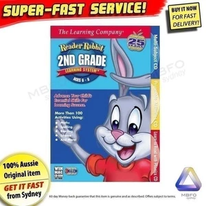 Reader Rabbit Grade 2 PC Windows 2nd Class Reading spelling educational software - Photo 1/1